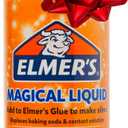 Elmer's Magical Liquid, Slime Activator Solution, Updated Formula for Double Slime Output, Safe and Washable, 1 Quart (Clear)
