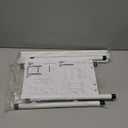 STORAGE MANIAC Expandable Shoe Rack, 8 Pairs Stackable Small Shoe Rack, Metal Adjustable Shoes Organizer for Closet, Entryway, Hallway, Garage, Front Door, Shoes Shelves, White 2 Tier