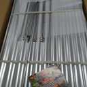 Land Guard 842 ft Galvanized Raised Garden Bed Kit, Galvanized Planter Raised Garden Boxes Outdoor, Large Metal Raised Garden Beds for Vegetables. (1-silver)