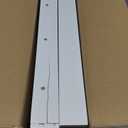 Silverware Organizer Large, Magnetic Connected Expandable 13 Slots Silverware Drawer Organizer from 21 to 37.4 Inches, Adjustable Flatware and Cutlery Holder, Bamboo Utensil Tray for Kitchen White