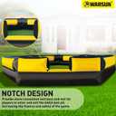 WARSUN 15FT Gaga Ball Pit Inflatable with Powerful Blower, Portable Gagaball Court for Indoor Outdoor Family Activities Inflatable Sport Games