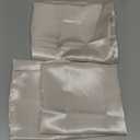 Bedsure Satin Pillowcases, Similar to Silk Pillow Cases Queen Size Set of 2, Cooling Pillow Case for Sleeping Women with Envelope Closure, Gifts for Women Men, Beige, 20x30 Inches, 2pcs