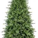 5ft Artificial Christmas Tree with 2231 PE Needles, More Realitic, Unlit Premium Spruce Fake Xmas Trees, Green, Hinged Branches, Foldable Metal Stand