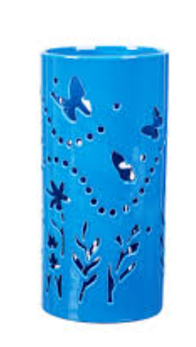 Everyday Living Ceramic Cylinder - Butterfly Blue
