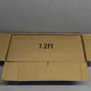 Wedding Arch Backdrop Stand Set of 2 Gold Metal Arch Frame 7.2FT & 6FT Backdrop Stand Wedding Arch Bracket Stand Birthday Party Balloon Arch