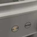 Momcozy 3 Layers Large Bottle Sterilizer and Dryer, Fast Sterilize and Dry, Universal Bottle Sterilizer for All Bottles & Breast Pump Accessories, Touch Screen & Auto-Off Bottle Sanitizer (Green)