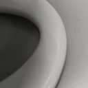 Round Bidet Toilet Seat, Smart Heated Toilet Seat with Warm Water and Dryer, Soft Close Bidet Seat with Adjustable Temperature, Stainless Steel Nozzle