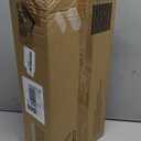 QEEIG White Bathroom Shelves Over Toilet - Wall Mounted Floating Shelves Farmhouse Shelf Toilet Paper Storage Small 16 inch Set of 2 (019-W2)