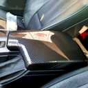 Carbon Fiber Color Armrest for BMW E90 E92, ABS Interior Center Consoles for BMW 325i 328i 335i