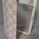 MrARTIST for iPad A16/10th Generation Case - Tablet Case Cute for Women Girls Girly Kawaii Aesthetic Preppy Kawaii Chic Cool Design for Apple Tablet Cover with Pencil Holder, Khaki Checkered