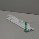 AIZESI Shower Rod 34-59 Inch - Non-Slip, No Drill spring curtain tension rod Never Rust Adjustable Tension Curtain Rod, White Shower Curtain Rod