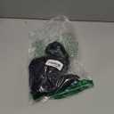 RSLOVE Bodystocking Lingerie Sets for Women - Sexy Fishnet Garter Belt Stocking Womens Bra and Panty sets 3 Piece One Size (Black)