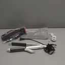 VGR Travel Curling Iron, 110~250V Dual Voltage with European Plug Adapter for International Travel