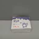 2 Pack Silicone Baby Fruit Feeder with Mini Freezer Tray, Breastmilk Popsicle Molds for Baby Teething Relief, Fresh Food Feeder for Safe Infant Self Feeding, Extra Food Pouches (Blue/Green)