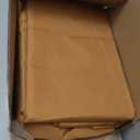 Fitable 6 Pack Bronze Rectangle Table Clothes - 70 x 108 Inch - Wrinkle and Stain Resistant Fabric Fall Tablecloths, Washable Polyester Table Covers for Wedding Thanksgiving Party Banquet Events