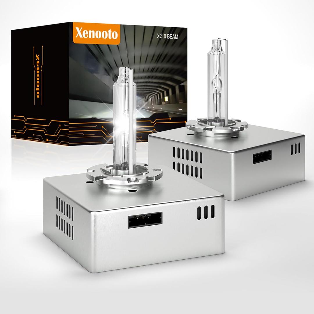 for 2016 2017 2018 Chevrolet Silverado 1500 Custom LS LT LTZ SSV High Country Headlight Bulbs, for 2019 Chevy 1500 LD HID Xenon D5S, H/L Beam Bi-Xenon 6000K Lights, Not for Halogen, 2 Pack