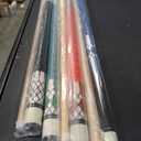 Pool Sticks Set of 4 and Pool Sticks Set of 2 with 13mm Cue Tip 58" Pool Cue with Rubber Anti-Skid Sleeve