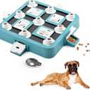 Dog Puzzle Toys, Level 3 in 1 Interactive Dog Toys for Boredom, Funny Feeding Toy for IQ Training Brain Stimulating, Treat Dispenser Dog Toy for Large Medium Small Dogs (Blue)
