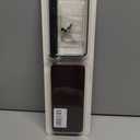 Rustic Toilet Paper Holder Wall Mount - 6.69"x2.95" Solid Wood Bathroom Tissue Paper Roll Hoder with 5.7" Stainless Steel Rod, Farmhouse Paper Towel Holder for Small Space