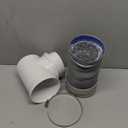 Dryer Vent Hose for Tight Space Vent Connector Set 90 Degree Dryers Elbow Attachment Dryer Exhaust