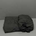 LuxClub 4 PC California King Size Sheet Set Sheets Deep Pockets Wrinkle Free Cooling Sheets Machine Washable Hotel Bedding Silky Soft - Dark Grey California King