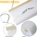 PaJiaNi Whale Shark Christian Nursery Wall Art Decor for Boys Room, Ocean Whale Scripture Bible Wall Art, Christian Decor Poster for Nursery Kids Room Classroom,12x16 Inch