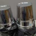 20 Pack Galvanized Planters Bucket, Galvanized Flower Plant Pot, Small Decor Galvanized Metal Bucket for Parties and Weddings, Storage, Crafts, 4.72 x 4.72 x 3.54 Inch