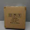 CINSARY Plug in Pendant Light, Hanging Light with Plug in Cord with Dimmable Switch, Hanging Lamp with 15 ft Clear Cord, Pendant Lights Fixture for Bedroom Kitchen Island (Bulb Included)