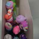 Kosiz 12 Pcs Multicolor Ballpoint Pens 10 in 1 Retractable Cute Cartoon Animal Ballpoint Pens for Office Supplies Birthday Gifts Valentine's Day Gifts