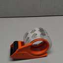 STICK UP Heavy Duty Packing Tape with Dispenser, 1 Roll, 1.88" x 65 YDs, Clear Strong Adhesive Package Sealing Tape for Shipping Moving Boxes, Mailing Supplies and Storage