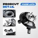698-410 Front Right Steering Knuckle Hub Bearing Assembly