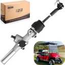 Steering Rack, Golf Cart Steering Gear Box Assembly for EZGO TXT (2001-UP) Gas/Electric, Replaced Part 70964G01, 70964-G01, with Ball Joint and Latch