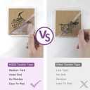 RIZEE Transfer Tape for Vinyl, 6"50 FT Standard Grip w/Alignment Grid Application Transfer Paper for Cricut, Silhouette Cameo, Adhesive Vinyl for Decals, Signs, Windows, Stickers