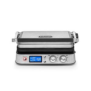 De'Longhi America CGH1020D Livenza All Day Combination Contact Grill and Open Barbecue, Stainless Steel