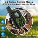 Shock Collar for Dogs, Ultimate Dog Training Collar with Remote, 4500FT Range, IP68 Waterproof, 3 Humane Modes (Beep, Vibration, Shock), Safety Lock & Safety Light for Small, Medium & Large Dogs