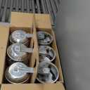 Designers Fountain Led Recessed Ceiling Light Housings, 6 Pack 6 Inch IC Shallow Remodel Can Lighting Fixture Housing, 10 AWG Wire Nuts, Silver, EVR6SLICRAT-N-6