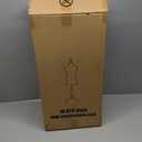 FDW Manikin 60-67Height Adjustable Female Dress Model Display Torso Body Tripod Stand Clothing Forms (Black, 60-67 Inches)