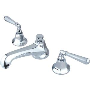 Kingston Brass KS4461HL Metropolitan 8-Inch Widespread Lavatory Faucet, Polished Chrome