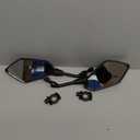 WFLNHB Rear View Side Mirrors With 10mm Clockwise Threaded Bolt Replacement for Can-Am Outlander