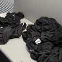 Couch Cushion Covers Seat Cushion Cover Stretch Couch Cover Separate Sectional Sofa Slipcovers Furniture Protector(3 Pieces for Seat or Sofa Backrest, Black)