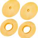 Fabbay 4 Pcs Rubber Gasket Kit Includes Mixing Valve 4-1/2 Inch and Pipe Seal 3/4 Inch Opening Waterproofing Round Gasket Head Seal for Shower Valve and Shower