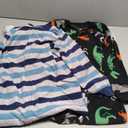 Simple Joys by Carter's Boys' 2-Pack Loose-Fit Fleece Footed Pajamas, Size 6