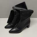 Feetquake Womens Knee High Boots Block Heel and Side Zipper Long Boots for Women Knee High Comfortable and Sexy Black Knee High Boots for Women 8.5M