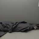 10FT Patio Umbrella Outdoor Market Umbrella with Crank and Tilt, 8 Flexible Fiberglass Ribs, UV-Resistant Waterproof Canopy for Patio, Deck, Garden, Backyard, Gray