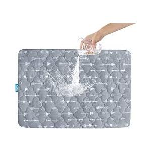 Pack and Play Mattress Protector Sheets Fitted Waterproof Pack and Play Mattress Pad Cover, Compatible with Graco Pack n Play & Dream On Me & Pamo Babe, Playpen/Playard Sheet, Gray Arrow, 39" x 27"