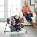 AGPTEK Baby Crib Mobile Bed Bell Holder Arm Bracket Wind-Up Music Box Holder Baby Bed Stent Set Nut Screw 28 Inch
