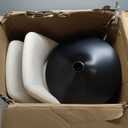 COLAMY Bar Stools Set of 2, Modern Swivel Bar Chairs, Adjustable Upholstered Barstools Counter Height with Full Backrest for Bar, Dining Room, Kitchen Island, Beige