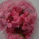 66-Pack Silk Hydrangea Flowers, Artificial Flowers Heads with 66pcs Stems, Full Hydrangea Flowers for Home Decor/Wedding/Christmas/DIY/Party/Garden [Rose Pink]