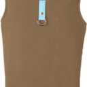 Gooby - Fleece Vest, Small Dog Pullover Fleece Jacket with Leash Ring, Clay, Small (Small (Around 6-lb))