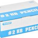 Rarlan Wood-Cased #2 HB Pencils, Pre-sharpened, 360 Count Bulk Pack